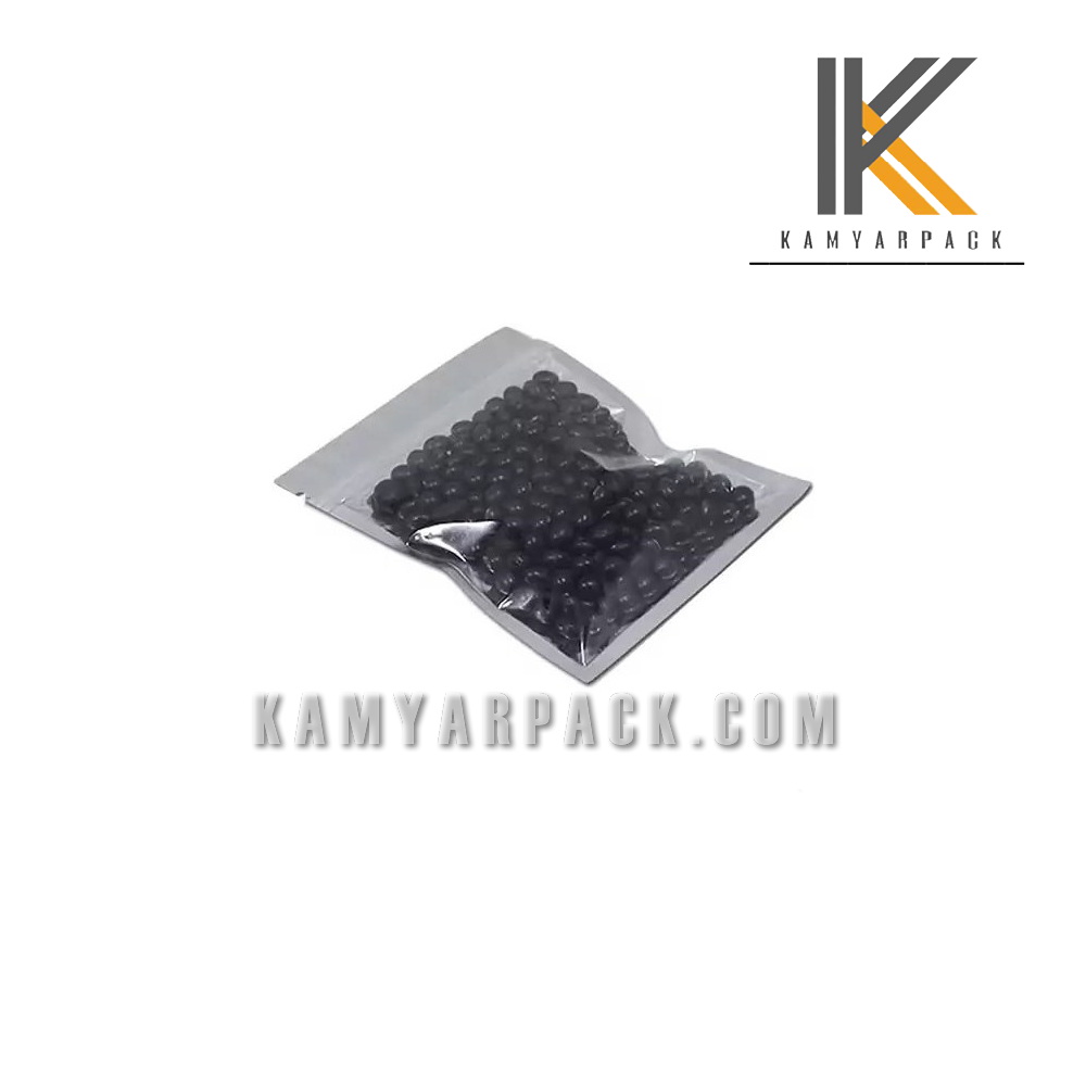 پاکت سه طرف دوخت یک رو شفاف
