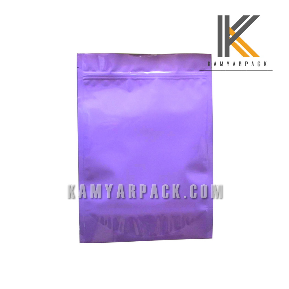 پاکت شفاف متالایز پشت رنگی 10×7 سانتی متر (2)