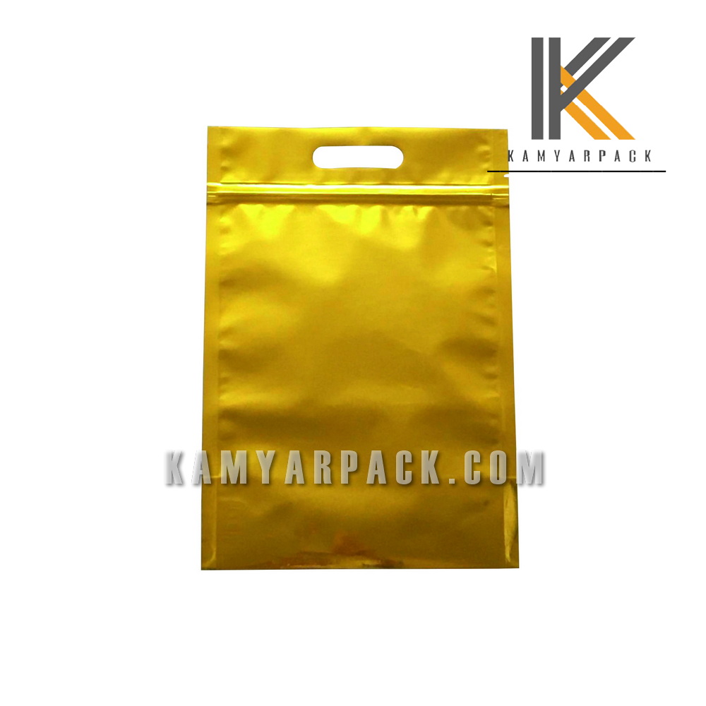 پاکت شفاف متالایز پشت رنگی 9×6 سانتی متر (2)
